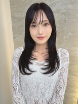 ロンドガーネット 池袋(Lond garnet)&nbsp;暗めカラー/韓国風巻き/レイヤーカット/髪質改善/縮毛矯正/池袋