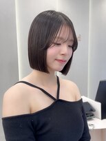 ロンドリゼル 札幌(Lond RiseL)&nbsp;◯ オリーブグレー/韓国/レイヤーカット/髪質改善/縮毛矯正/札幌