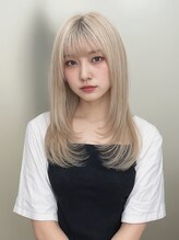 イザ トーキョー(IZA TOKYO) 伸ばし掛けヘア髪質改善小顔ヘアレイヤーカット大人ボブ