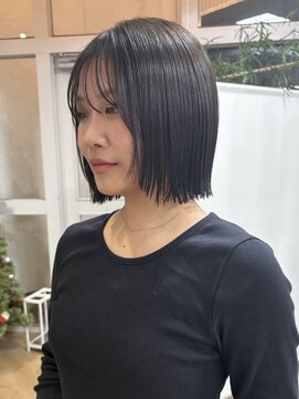 顔周りレイヤーbob