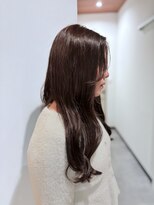 スリー バイ ザサロンフジサワ(THREE by the salon fujisawa)&nbsp;艶ロング×暗めラベンダー