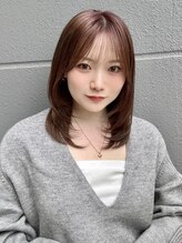 【小顔見え×韓国レイヤー。顔まわり設計のプロ】二宮　ゆかり