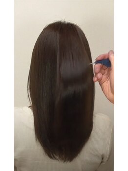 ヘアサロンワイスリー 春日原店(HAIR SALON Y3)の写真/気になるクセも自然にまとまるサラ艶ストレートに★ツヤとさらさら手触りで毎日をHAPPYに♪