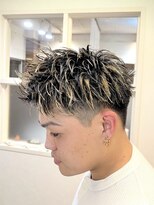 コハク(COHAQ BEAUTY AND RESORT) メッシュ/スパイキーショート