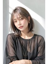 アッシュ 学芸大学店(Ash)&nbsp;ボブ/大人女性/シアーグレージュ/髪質改善/白髪ぼかし