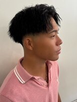 エルマーク 本山(L-MARK)&nbsp;センターパート/波巻き/フェザーパーマ/ツイスパ/メンズ