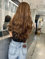 キング 京橋店(K!ng)&nbsp;髪質改善レイヤーカットイルミナケアブリーチハッシュカット