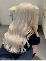 ベレーザ 川越(Beleza)&nbsp;ba14567_ホワイトブロンドハイトーンカラー透明感ワンホンヘア艶