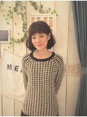 【MELCI】ふんわりシルエットの小顔ボブ