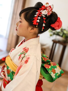 フェスト ヘア メイクアップ(Fest hair makeup) 七五三　日本髪