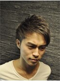 ツーブロックショートスタイル<理容室>