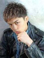 リップス 二子玉川店 (LIPPS)&nbsp;スラッシュジェリーショート　ツーブロック　アップバング