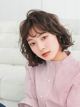 リトル 銀座(little) 外国人風パーマグランジボブ