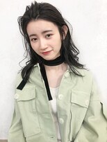 ジェム(GEM)&nbsp;お洒落かきあげアレンジ・暗髪透明感