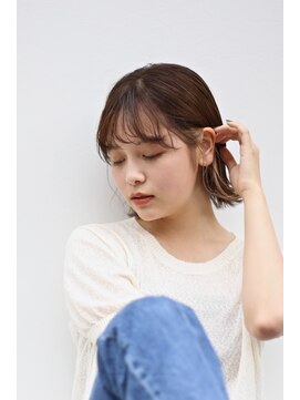 キサイ バズ(kisai BUZZ) kisaiBUZZ＊西川史浩　インナーカラー×タイトボブ