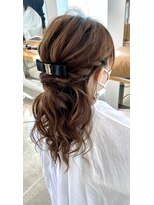 カッツ 笠岡店(CUT S)&nbsp;ふわふわハーフアップ