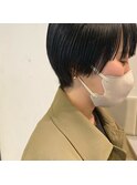 (akiko)ダークネイビー×ショート