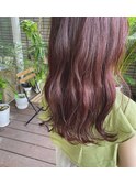 【hair salon W】ベリーベリーピンク