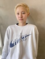 アンドレ ヘア デザイン(Andre Hair Design) "blond hair"  抜きっぱなしカラー