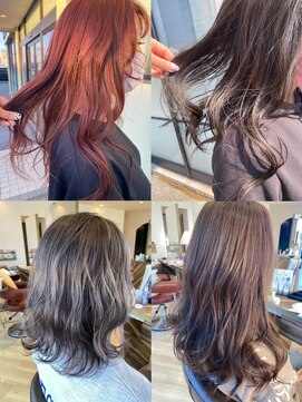 ヘアーデザイン ビビッドリンク(HAIR DESIGN VIVID link) 透明感カラー☆