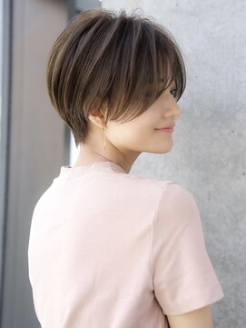 エインアンリー 表参道(AIN.ANLY.) 前髪なし大人ショート20代30代40代【AIN.表参道】川原大地