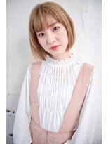 グランアージュ 柏西口店(grandage)&nbsp;小顔ショートボブ×マロンベージュ　大人可愛い　20代30代40代n3