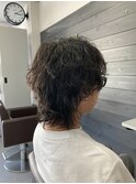 ツイストパーマ ウルフ
