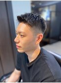 大人の刈り上げスタイル