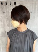 大人ショートボブスタイル