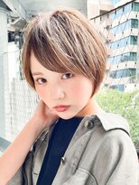 アマトウキョウ 表参道(AMA TOKYO) 顔まわりレイヤー　マッシュボブ　似合わせカット　大場猛　