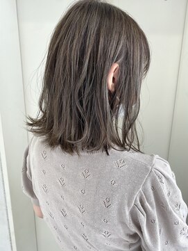 ヘアーデザイン シュシュ(hair design Chou Chou by Yone) 透明感ハイライト&オリーブグレージュ♪