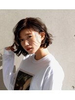 ヘアーアンドメイク エイダ(hair&make eida) ミディアムヘアハイライト 神保町/神保町駅