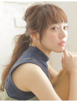 ロロ(LoLo.) 無造作ウェーブ☆ノームコア☆トップノット☆