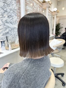 エル バイ ロンド 関(elle by Lond) [elle by lond]栗原　瑠世　外ハネ　縮毛矯正　髪質改善