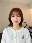【ミディアムスタイル】顔まわりカット