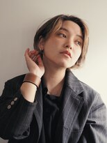 バッタ(Batta) 24SS ミルクティショート×白髪が気になる方にも提案しています