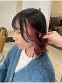 【立町メアリーバイメリー】☆ストロベリーピンク×インナー☆
