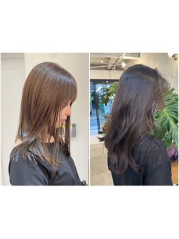 髪質改善UPTOGLOSS水素トリートメントで美髪＆艶を実感。カラーと併用OK◎オージュア正規取扱店[表参道]