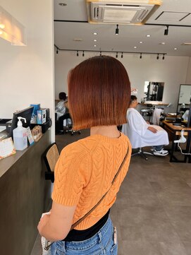 エトワールプラス 嘉島/髪質改善/パツボブ/インナーカラー