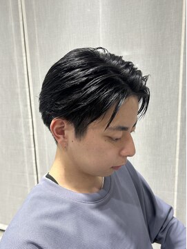 ビューバイネオリーブ 用賀店(Beau'r by neolive) ベリーショートウルフアッシュブラックカルマパーマ《用賀》