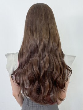 アイティーバイアルバム 下北沢店(IT by ALBUM) くすみベージュ秋色透明感カラー_ba482171