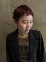 ジェーン(JANE) 赤髪ショートパーマ
