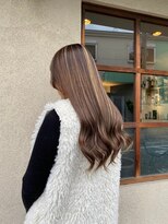 ローレン(LOREM)&nbsp;ハイライト/お洒落ベージュ/コントラスト/こなれ感/艶髪ロング