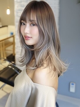 アルトリスト(Altruist Aging×HAIR&SPA) ☆イメチェンピンクベージュアンブレラカラー前髪クールショート