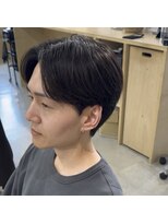 ニコフクオカヘアーメイク(NIKO Fukuoka Hair Make)&nbsp;「NIKO」ナチュラルセンターパート　アップバング　福岡天神