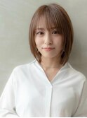レイヤーボブ/20代30代/髪質改善ボブ/顔周りレイヤーカット