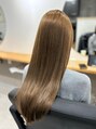 ナウアズ(now as.) うるツヤカラー×ストレートで美髪に♪縮毛矯正もお任せ下さい!