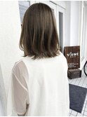 【viewt hair】柔らかシアーベージュ　福山市