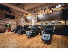 ルシエ 立川(LUCIE)の雰囲気(最新のフラットなシャンプー台で首が痛くならない♪)