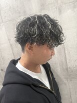 メンズアンダーバーホワイト 南海難波店(Men's _WHITE)&nbsp;波巻きハイライト